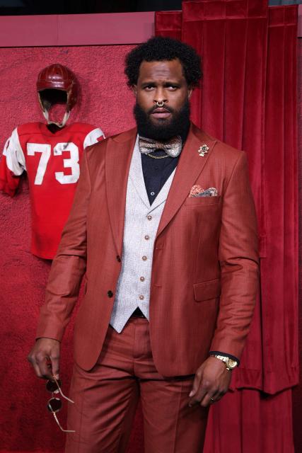 US actor Maurice Greene attends Universal's "Him" premiere at the TCL Chinese theatre in Hollywood, California on September 17, 2025. (Photo by VALERIE MACON / AFP)
