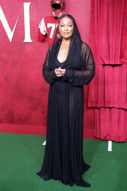 US actress Indira G. Wilson attends Universal's "Him" premiere at the TCL Chinese theatre in Hollywood, California on September 17, 2025. (Photo by VALERIE MACON / AFP)
