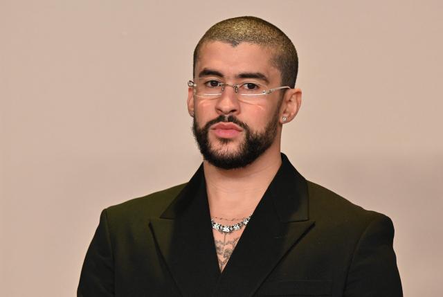 (FILES) Puerto Rican singer Bad Bunny poses in the press room during the 96th Annual Academy Awards at the Dolby Theatre in Hollywood, California on March 10, 2024. Grammy-winning Puerto Rican rapper Bad Bunny will headline next year's Super Bowl halftime show, the NFL said on September 28, ending speculation that Taylor Swift was being lined up for the American football showpiece.
Bad Bunny, who earlier this month said he would not perform in the United States during his world tour starting in November due to concerns about US immigration raids at his concerts, will take center-stage at the Super Bowl in Santa Clara, California on February 8. (Photo by Robyn BECK / AFP)