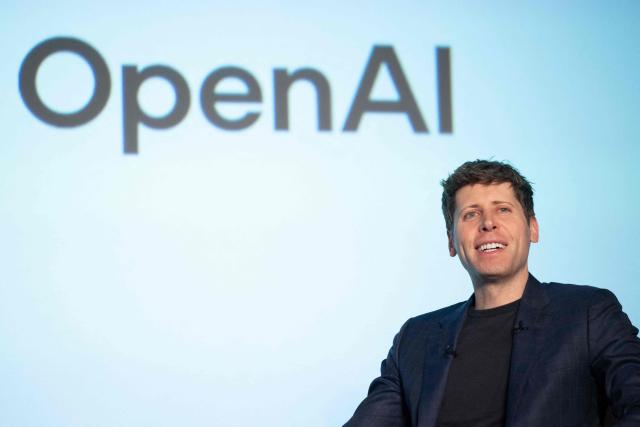 (FILES) OpenAI CEO Sam Altman attends a talk session with SoftBank group Chairman and CEO Masayoshi Son in Tokyo on February 3, 2025. The staggering investments in artificial intelligence keep coming: In September 2025, AI chip giant Nvidia announced it would invest $100 billion to help OpenAI, the frontrunner in generative AI, build data centers. AI-related spending is soaring worldwide, expected to reach approximately $1.5 trillion by 2025, according to US research firm Gartner, and over $2 trillion in 2026 -- nearly 2 percent of global GDP. Feeding AI's computing appetite will cost up to $500 billion annually in global data center investments through 2030, requiring $2 trillion in annual revenues to make the expenses viable, according to consulting firm Bain & Company. Even under optimistic assumptions, Bain estimates the AI industry faces an $800 billion deficit. (Photo by Yuichi YAMAZAKI / AFP)