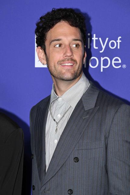 Colin Brittain of US rock band Linkin Park attends City of Hope's 2025 Spirit of Life Gala at the Pacific Design Center in West Hollywood, California, on October 15, 2025. (Photo by Robyn Beck / AFP)