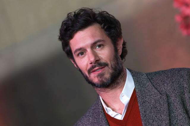 US actor Adam Brody attends the premiere of Netflix's "Nobody Wants This", Season 2, at the Egyptian Theatre in Los Angeles on October 16, 2025. (Photo by VALERIE MACON / AFP)