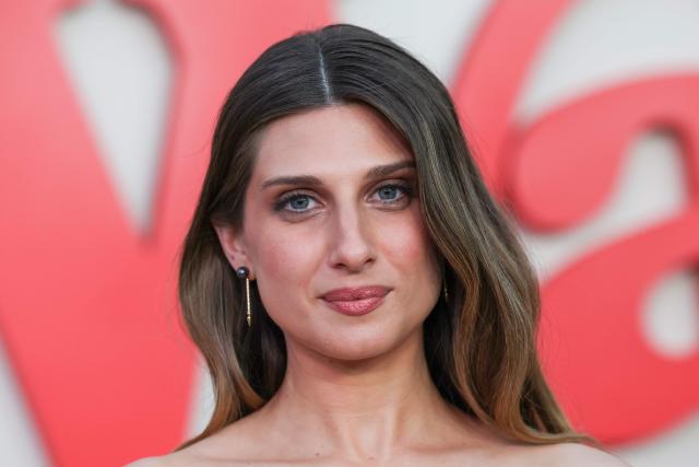 US actress Emily Arlook attends the premiere of Netflix's "Nobody Wants This", Season 2, at the Egyptian Theatre in Los Angeles on October 16, 2025. (Photo by VALERIE MACON / AFP)