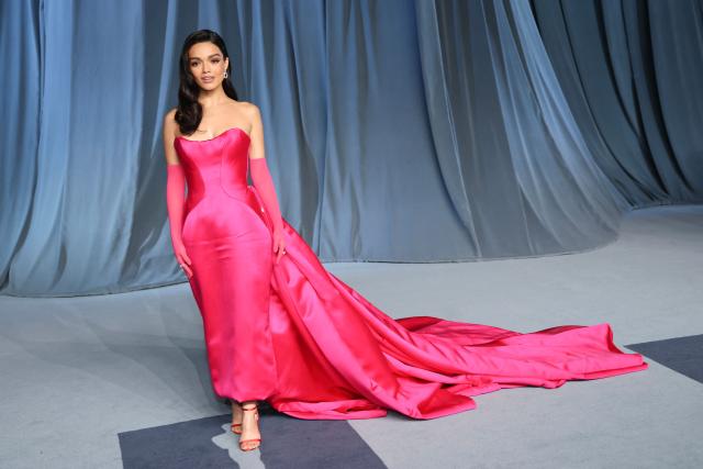 US actress and singer Rachel Zegler attends the Academy Museum Gala at the Academy Museum of Motion Pictures in Los Angeles on October 18, 2025. (Photo by VALERIE MACON / AFP)