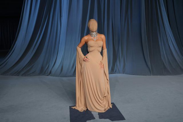 US socialite and reality TV star Kim Kardashian attends the Academy Museum Gala at the Academy Museum of Motion Pictures in Los Angeles on October 18, 2025. (Photo by VALERIE MACON / AFP)