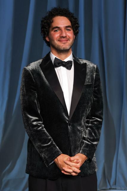 US filmmaker Benny Safdie attends the Academy Museum Gala at the Academy Museum of Motion Pictures in Los Angeles on October 18, 2025. (Photo by VALERIE MACON / AFP)