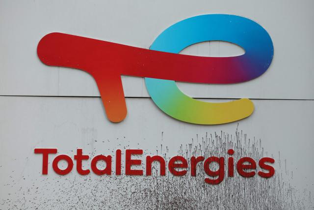(FILES) The logo of TotalEnergies is seen smeared during a Greenpeace protest against polluters in front of TotalEnergies' headquarters at the La Defense business district, west of Paris, on November 18, 2024. The Paris court will deliver a closely watched ruling on October 23, 2025 in a groundbreaking "greenwashing" case in France involving a multinational energy company.
The judicial court, approached in March 2022 by NGOs Greenpeace France, Friends of the Earth France, and Notre Affaire à Tous, must determine whether TotalEnergies disseminated "misleading advertisements" by suggesting it could "help preserve the planet" while continuing to drill for oil and gas. Closely followed by economic circles and climate advocates, the decision could set a new precedent in the emerging European case law on corporate environmental communication. (Photo by Alain JOCARD / AFP)