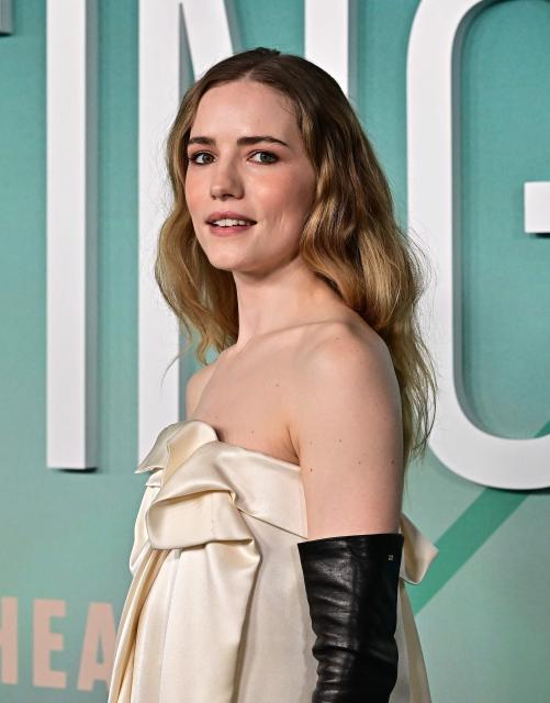 US actress Willa Fitzgerald attends the premiere of the Paramount Pictures' "Regretting You" in Los Angeles, California, on October 20, 2025. (Photo by Frederic J. BROWN / AFP)
