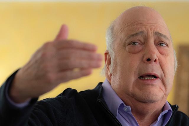 Colombian Ambassador in the US Daniel Garcia-Pena gestures during an interview with AFP in Bogota on October 22, 2025. Garcia-Pena said US is "slandering" Colombia's leftist President Gustavo Petro, whom Donald Trump has called a "drug trafficking leader," during an interview with AFP. (Photo by Luis ACOSTA / AFP)