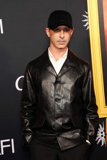 US actor Jeremy Strong attends the AFI opening night premiere of "Springsteen: Deliver Me From Nowhere" at the TCL Chinese Theatre in Hollywood, California on October 22, 2025. (Photo by VALERIE MACON / AFP)