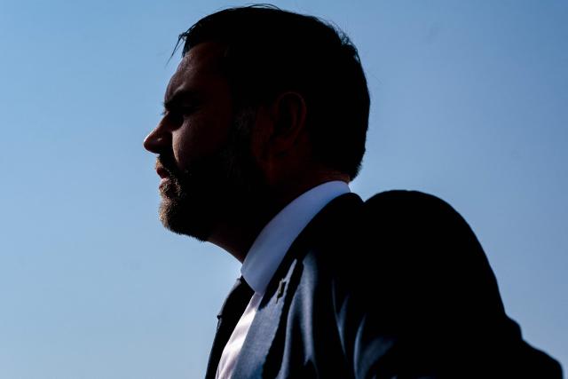 US Vice President JD Vance boards Air Force Two en route to Washington, DC, at Ben Gurion Airport in Tel Aviv on October 23, 2025. Vance warned on October 22 that the United States and allies face a tough task disarming Hamas and building a peaceful future for Gaza, as Washington sought to reassure Israel over the next steps in its ambitious ceasefire deal. (Photo by Nathan HOWARD / POOL / AFP)