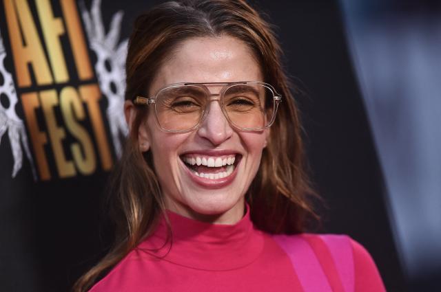 Swedish actress Mercedes Mason attends the world premiere of Focus Features’ "Song Sung Blue" during the AFI Fest at the TCL Chinese Theatre in Hollywood, California on October 26, 2025. (Photo by LISA O'CONNOR / AFP)