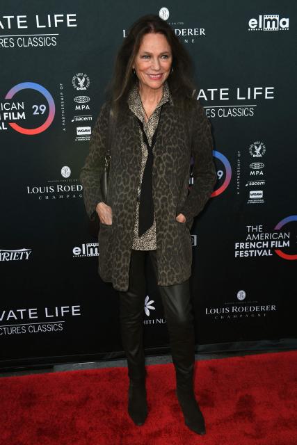 British actress Jacqueline Bisset attends the premiere of "A Private Life" on the opening night of The American French Film Festival (TAFFF) at the DGA Theater in Los Angeles, California on October 28, 2025. (Photo by Unique Nicole / AFP)