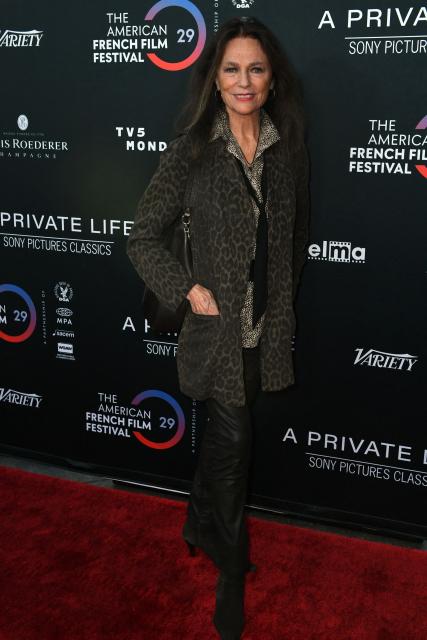 British actress Jacqueline Bisset attends the premiere of "A Private Life" on the opening night of The American French Film Festival (TAFFF) at the DGA Theater in Los Angeles, California on October 28, 2025. (Photo by Unique Nicole / AFP)