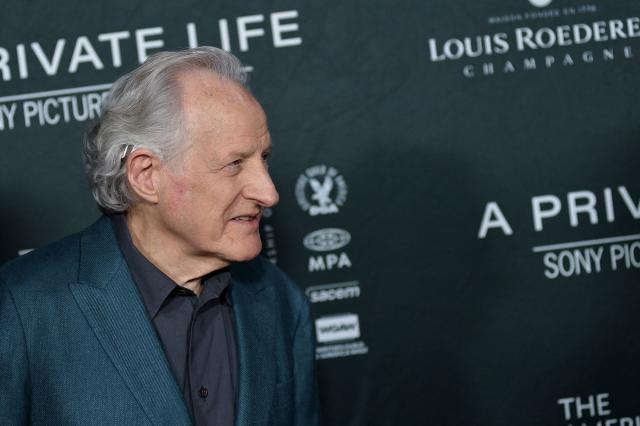 US director Michael Mann attends the premiere of the movie "A Private Life" on the opening night of The American French Film Festival (TAFFF) at the DGA Theater in Los Angeles, California on October 28, 2025. (Photo by Unique NICOLE / AFP)