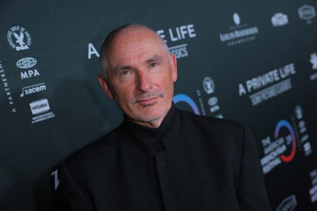 Executive Producer of The American French Film Festival (TAFFF) Francois Truffart attends the premiere of "A Private Life" on the opening night of The American French Film Festival (TAFFF) at the DGA Theater in Los Angeles, California on October 28, 2025. (Photo by Etienne LAURENT / AFP)
