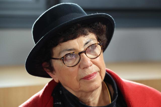France's Minister of Ecological Transition, Biodiversity and International Negotiations on Climate a Monique Barbut looks on during the opening session of the 8th Paris Peace Forum at the Palais Brongniart in Paris, on October 29, 2025. Over 300 participants including business, government and international organization leaders, academics and civil society members are meeting in Paris' Palais de Chaillot to discuss the issues of conflict resolution, climate and peace, marking the 10th anniversary of the Paris Agreement. (Photo by Ludovic MARIN / AFP)
