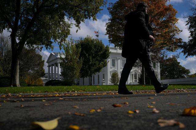 The White House is seen in Washington, DC, on October 30, 2025. (Photo by Oliver Contreras / AFP)