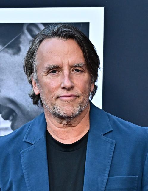 US director Richard Linklater attends the premiere of Netflix’s "Nouvelle Vague" during The American French Film Festival (TAFFF) at the Directors Guild of America (DGA) Theater in Los Angeles on October 30, 2025. The 29th edition of The American French Film Festival takes place at the Directors Guild of America (DGA) from October 28 to November 3. (Photo by Frederic J. BROWN / AFP)