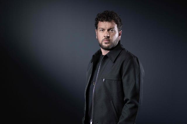 French singer Claudio Capeo poses during a photo session in Paris, on October 30, 2025. (Photo by Thibaud MORITZ / AFP)