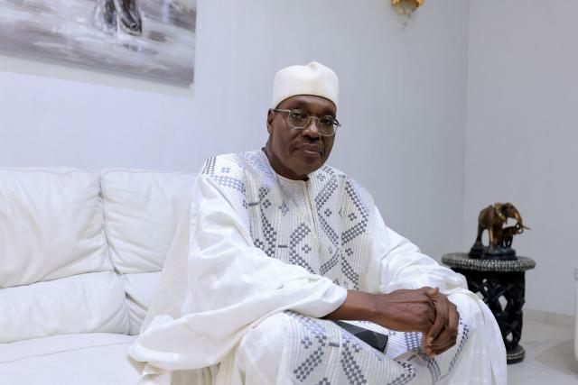 (FILES) Issa Tchiroma Bakary, 78, nominated as a presidential candidate by the Cameroon National Salvation Front (FNSC) poses for a portrait at his residence in Yaounde on August 25, 2025. Opposition leader Issa Tchiroma Bakary, who claims victory in the Cameroonian presidential election, asserted on October 31, 2025 that he is under the "protection" of a faction of the army and called for support through general strikes in the country, which has been rocked by unrest since Paul Biya's re-election.
On October 27, 2025 President Paul Biya, 92, who has been in power since 1982 in this Central African nation, was re-elected for an eighth term. His contested re-election has created a climate of tension in Cameroon, as several cities across the country have since been rocked by demonstrations called for by candidate Tchiroma, which have been violently suppressed by the regime. (Photo by Daniel BELOUMOU OLOMO / AFP)