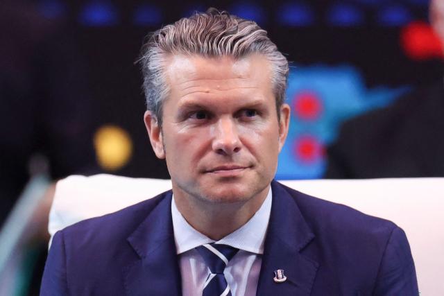 US Defense Secretary Pete Hegseth attends the ASEAN - United States Defence Ministers Hi-Tea at the Association of Southeast Asian Nations (ASEAN) Defence Ministers' Meeting in Kuala Lumpur on November 1, 2025. (Photo by Hasnoor Hussain / POOL / AFP)