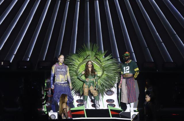 Brazilian singer Anitta performs at the 'Global Citizen Festival: Amazonia' as part of the opening program of the UN COP30 in Belem, Para State, Brazil on November 1, 2025. (Photo by Thiago Gomes / AFP)