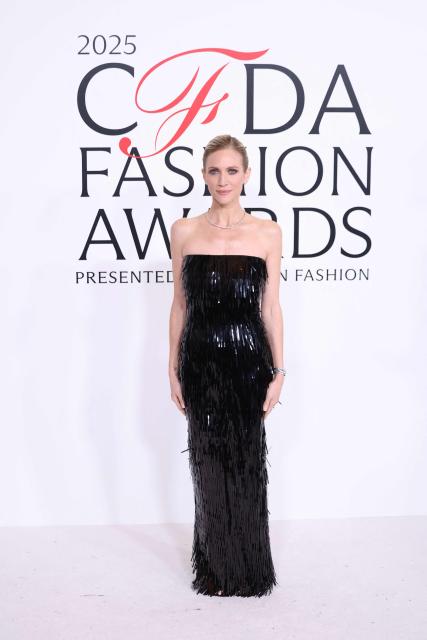 US actress Brittany Snow attends the CFDA (Council of Fashion Designers of America) Fashion Awards at the American Museum of Natural History in New York on November 3, 2025. (Photo by CHARLY TRIBALLEAU / AFP)