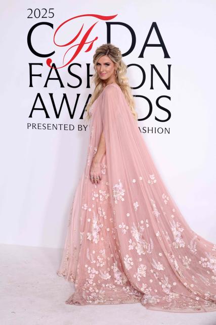 US fashion designer Nicky Hilton attends the CFDA (Council of Fashion Designers of America) Fashion Awards at the American Museum of Natural History in New York on November 3, 2025. (Photo by CHARLY TRIBALLEAU / AFP)