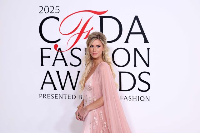 US fashion designer Nicky Hilton attends the CFDA (Council of Fashion Designers of America) Fashion Awards at the American Museum of Natural History in New York on November 3, 2025. (Photo by CHARLY TRIBALLEAU / AFP)