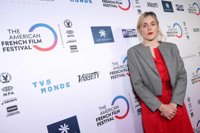 French actress and filmmaker Valérie Donzelli poses during The American French Film Festival (TAFFF) at the Directors Guild of America (DGA) Theater in Los Angeles on November 3, 2025. The 29th edition of The American French Film Festival takes place at the Directors Guild of America (DGA) from October 28 to November 3. (Photo by VALERIE MACON / AFP)