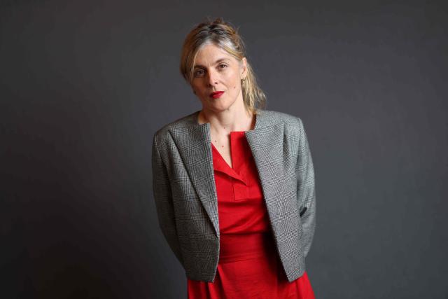 French actress and filmmaker Valérie Donzelli poses during The American French Film Festival (TAFFF) at the Directors Guild of America (DGA) Theater in Los Angeles on November 3, 2025. The 29th edition of The American French Film Festival takes place at the Directors Guild of America (DGA) from October 28 to November 3. (Photo by VALERIE MACON / AFP)