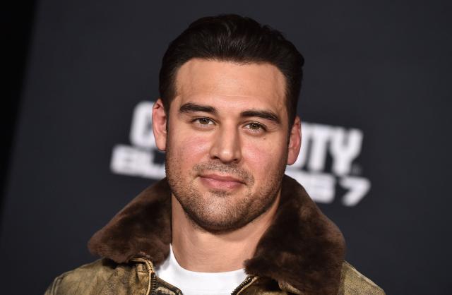 US actor Ryan Guzman attends the world premiere of 20th Century Studio's "Predator: Badlands" at the TCL Chinese theatre in Los Angeles on November 3, 2025. (Photo by LISA O'CONNOR / AFP)