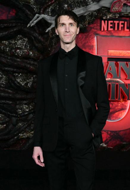 US actor Alex Breaux attends the world premiere of Netflix's "Stranger Things", Season 5, at the TCL Chinese theatre in Los Angeles on November 6, 2025. (Photo by Frederic J. Brown / AFP)