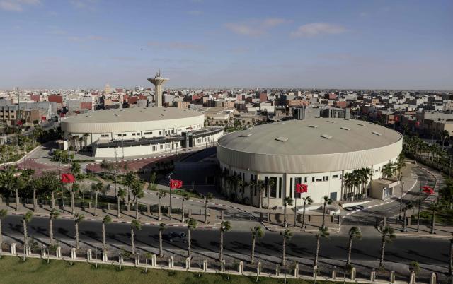 A photograph shows newly developed urban infrastructure in Laayoune, the main city of Moroccan-controlled Western Sahara, on November 7, 2025. The UN Security Council voted on October 31, 2025 in favor of a resolution backing Morocco's autonomy plan for Western Sahara as the "most feasible" solution for the disputed territory, triggering celebrations in Rabat but angering Algeria. (Photo by Abdel Majid BZIOUAT / AFP)