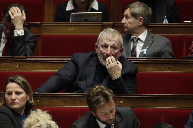 (FILES) Nouvelle Gauche Parliament group MP François Pupponi attends a session of questions to the government at the French National Assembly in Paris on April 3, 2018. The trial of former deputy François Pupponi for embezzlement of public funds will be held at the Paris Judicial Court on November 10, 2025. (Photo by Thomas Samson / AFP)