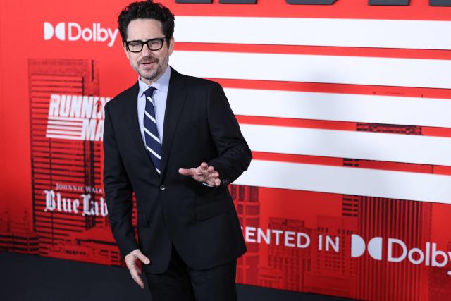 US film director J.J. Abrams attends the New York Premiere of Paramount's "The Running Man" at AMC Lincoln Square Theater in New York City on November 09, 2025. (Photo by CHARLY TRIBALLEAU / AFP)