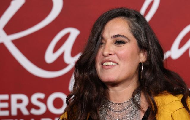 Spanish singer and composer Silvia Perez Cruz attends the Latin Recording Academy Person of the Year gala at the Mandalay Bay South Convention Center in Las Vegas, Nevada on November 12, 2025. The 2025 Latin Recording Academy Person of the Year honour has been awarded to Spanish singer Raphael. (Photo by Michael Tran / AFP)
