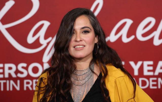 Spanish singer and composer Silvia Perez Cruz attends the Latin Recording Academy Person of the Year gala at the Mandalay Bay South Convention Center in Las Vegas, Nevada on November 12, 2025. The 2025 Latin Recording Academy Person of the Year honour has been awarded to Spanish singer Raphael. (Photo by Michael Tran / AFP)