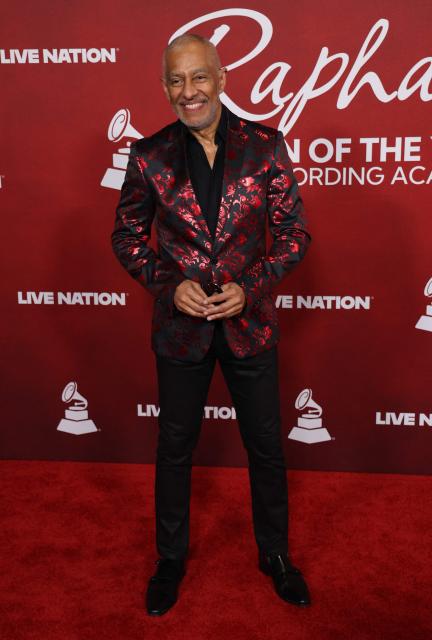 Puerto Rican flautist Nestor Torres attends the Latin Recording Academy Person of the Year gala at the Mandalay Bay South Convention Center in Las Vegas, Nevada on November 12, 2025. The 2025 Latin Recording Academy Person of the Year honour has been awarded to Spanish singer Raphael. (Photo by Michael Tran / AFP)