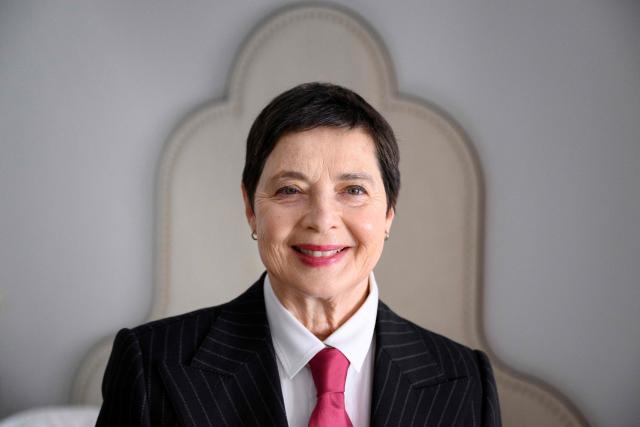 Italian-American actress and model Isabella Rossellini poses for a photo on November 14, 2025 in Stockholm, Sweden, where she is guest of honor at the Stockholm Film Festival. (Photo by Jessica GOW / TT News Agency / AFP) / Sweden OUT