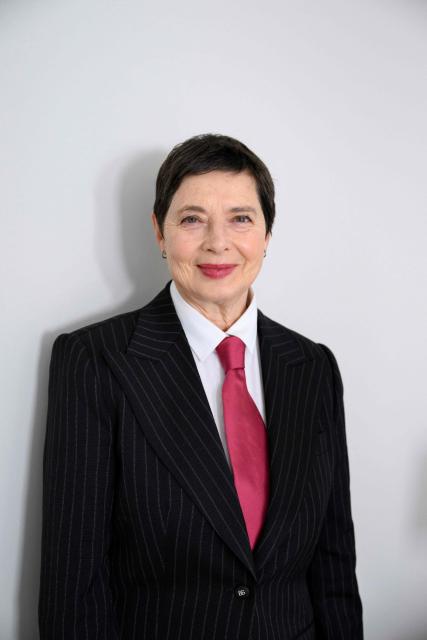 Italian-American actress and model Isabella Rossellini poses for a photo on November 14, 2025 in Stockholm, Sweden, where she is guest of honor at the Stockholm Film Festival. (Photo by Jessica GOW / TT News Agency / AFP) / Sweden OUT