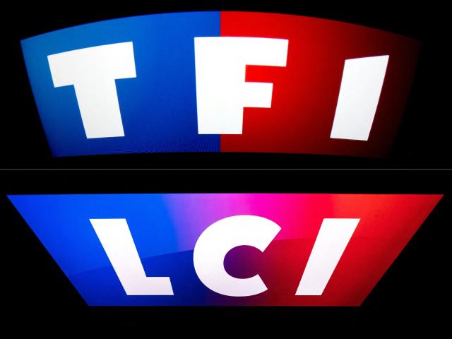 (COMBO) This combination of file pictures created on November 14, 2025 shows the French television channel "TF1" logo displayed on a tablet screen, in Paris, on December 29, 2012 and the logo of the French television news channel "LCI" displayed on a tablet screen in Paris, on March 26, 2019. The High Authority for Communication of Mali (HAC) has suspended the French channels LCI and TF1, accusing them of "unverified statements and untruths" regarding jihadists in this Sahelian country, according to a decision consulted by AFP on November 14, 2025. (Photo by Lionel BONAVENTURE / AFP)