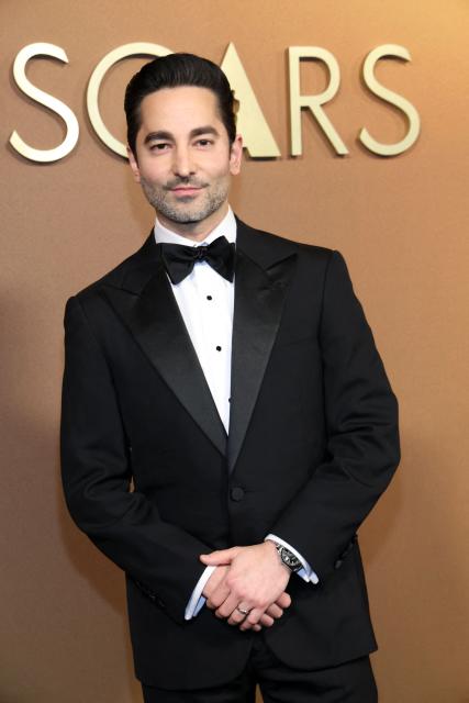 US film producer and screenwriter Sev Ohanian attends the 16th Governors Awards at the Ray Dolby Ballroom at Ovation Hollywood in Los Angeles on November 16, 2025. (Photo by VALERIE MACON / AFP)