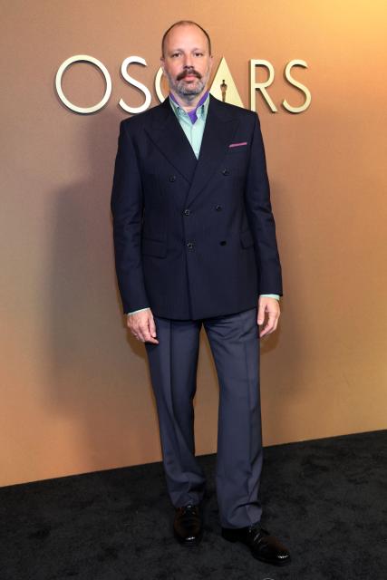 Greek filmmaker Yorgos Lanthimos attends the 16th Governors Awards at the Ray Dolby Ballroom at Ovation Hollywood in Los Angeles on November 16, 2025. (Photo by VALERIE MACON / AFP)