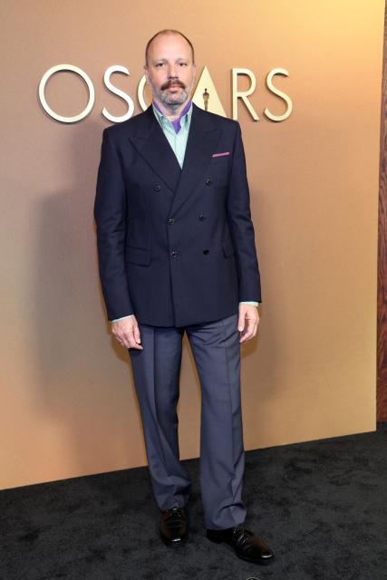 Greek filmmaker Yorgos Lanthimos attends the 16th Governors Awards at the Ray Dolby Ballroom at Ovation Hollywood in Los Angeles on November 16, 2025. (Photo by VALERIE MACON / AFP)