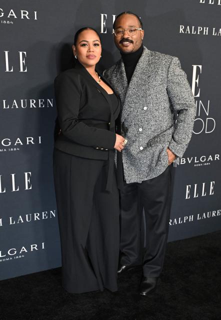 US filmmaker Ryan Coogler and his wife Zinzi Evans attend Elle 2025 Women in Hollywood celebration at the Four Seasons hotel in Beverly Hills, California on November 17, 2025. (Photo by Lisa O'CONNOR / AFP)