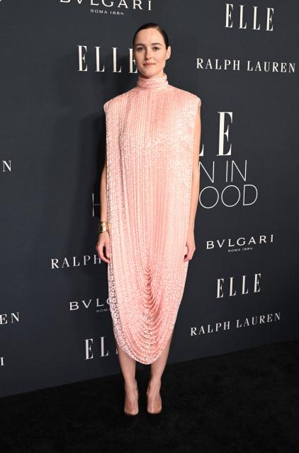Norwegian actress Renate Reinsve attends Elle 2025 Women in Hollywood celebration at the Four Seasons hotel in Beverly Hills, California on November 17, 2025. (Photo by Lisa O'CONNOR / AFP)