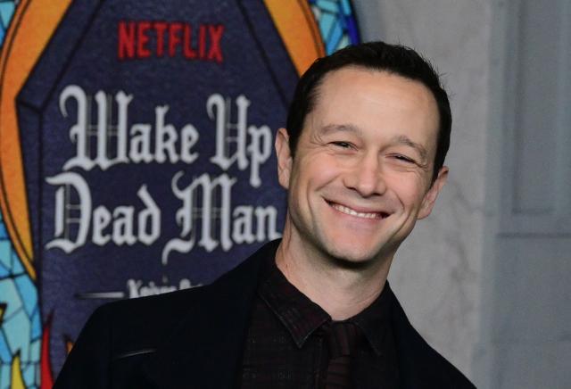 US actor Joseph Gordon Levitt attends the LA premiere of Netflix's "Wake Up Dead Man: A Knives Out Mystery" at the Academy Museum of Motion Pictures in Los Angeles on November 17, 2025. (Photo by Frederic J. BROWN / AFP)