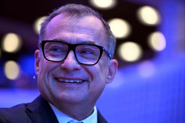 Deutsche Bundesbank President and member of the Governing Council of the European Central Bank (ECB) Joachim Nagel attends the 35th Frankfurt European Banking Congress in Frankfurt am Main, Germany, on November 21, 2025. (Photo by Kirill KUDRYAVTSEV / AFP)